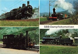 Schweiz – Historische Dampflokomotiven der SBB zug