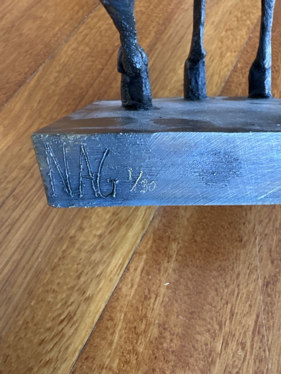 Skulpturen & Statuen: NAG Arnold sculptur: Unique Bronze Artwork - Limited Edition – Neu (gemäss Beschreibung) aus Montagnola von jamylafy 2