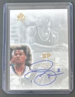 NBA DeShawn Stevenson 2002 SP Authentic On Card Auto