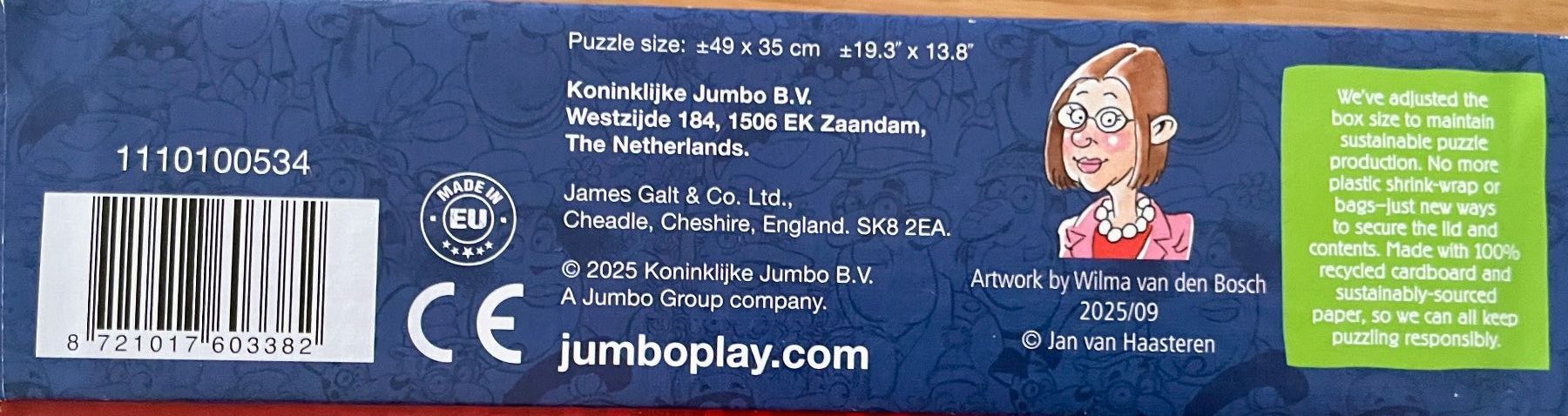 Puzzle: Puzzle JAN van HAASTEREN - Süsses oder Saures – Usato da Ammerzwil BE venduto da Frama0 1