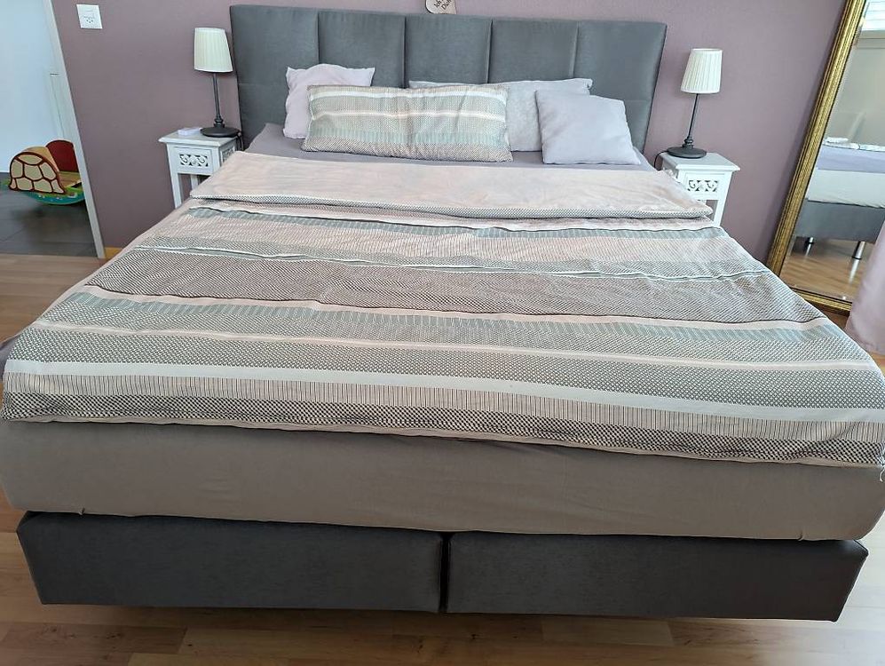 Spannende Tagesdecke Fr Boxspringbett Bergrsse Fotos