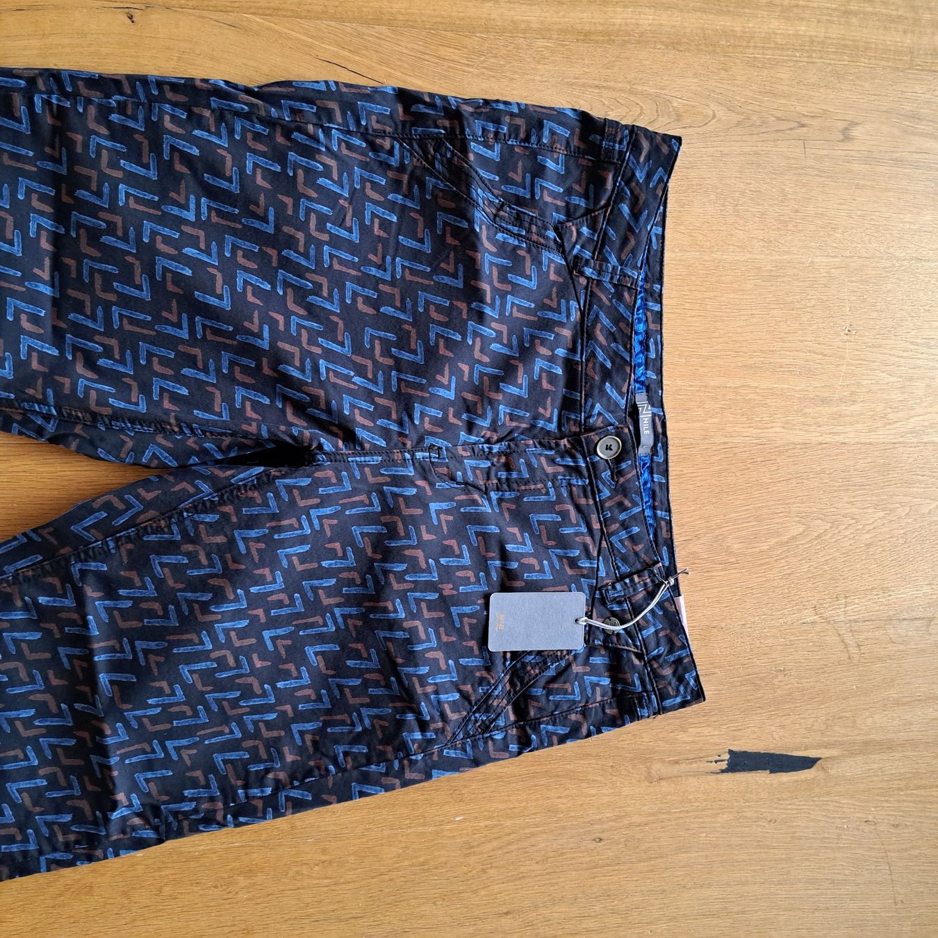 Nile Jeans: Neue Nile Jeans Gr. L    Regular    mit Muster – Nuovo e nell'imballaggio originale da Langendorf venduto da thesi246 2