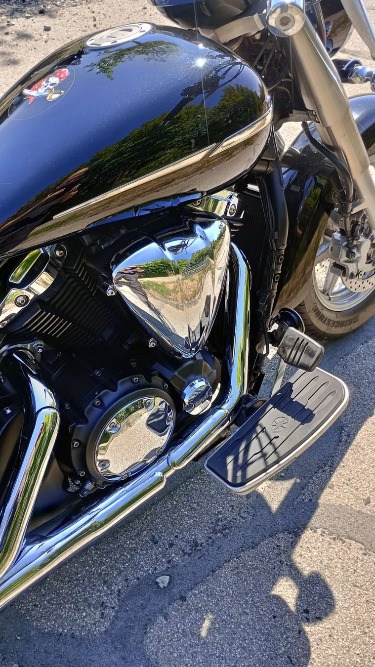 Yamaha Chopper: Yamaha XVS W1300A Midtnight Star – Usato da Schalunen venduto da leinad03 1