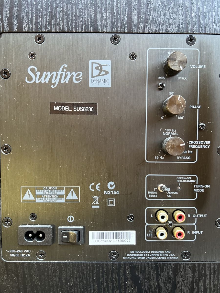 Haut-parleurs: Sunfire Subwoofer Model SDS8230 – D'occasion à Huttwil par luk_9tdh 4
