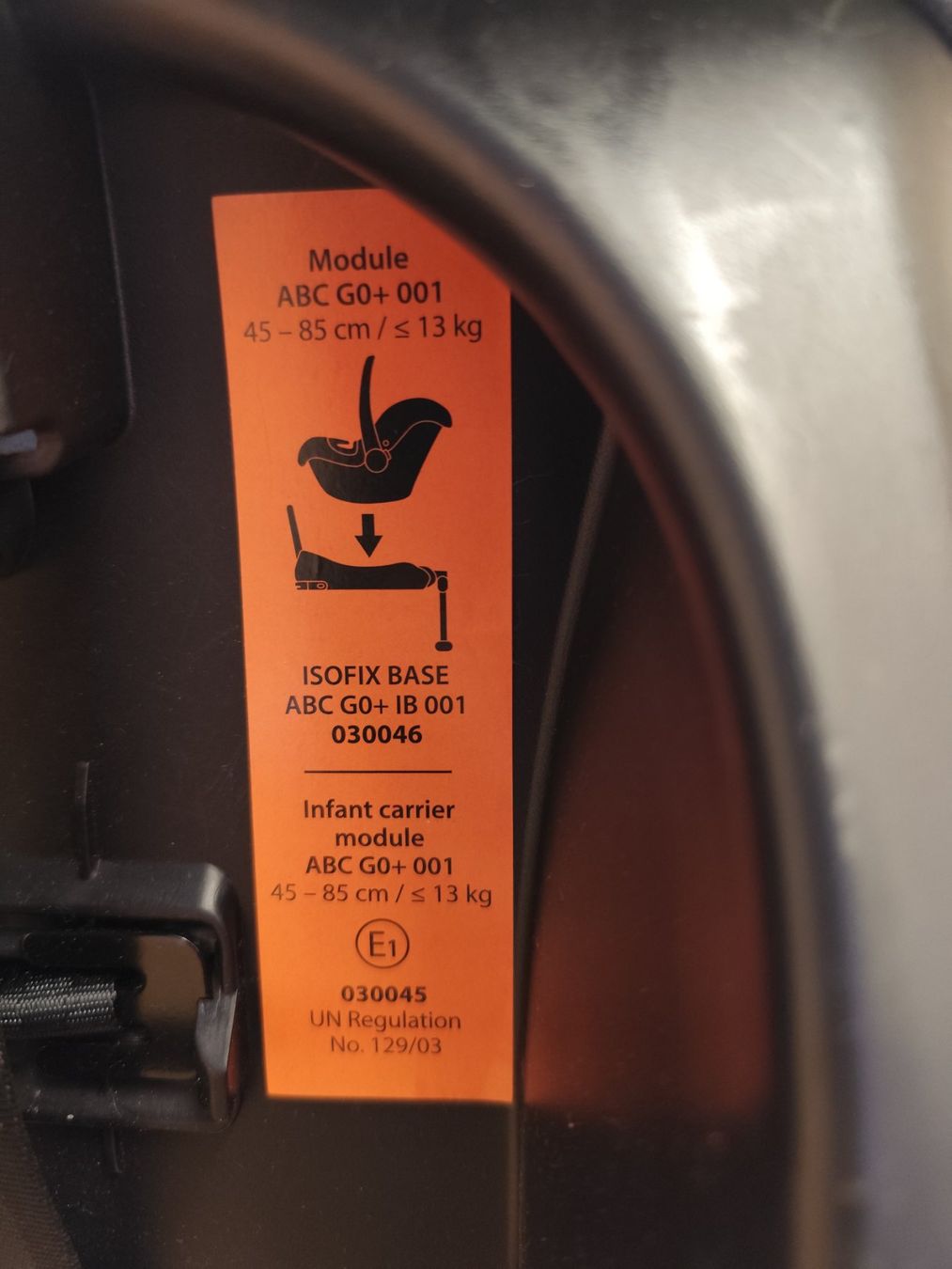 ABC Design Seggiolini per auto: ABC Babyschale – Usato da Signau venduto da Krena.86 1