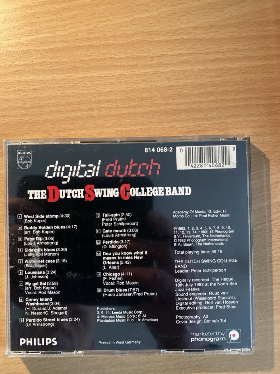CDs: The Dutch Swing College Band CD – Gebraucht aus Dulliken von Zuchu 1
