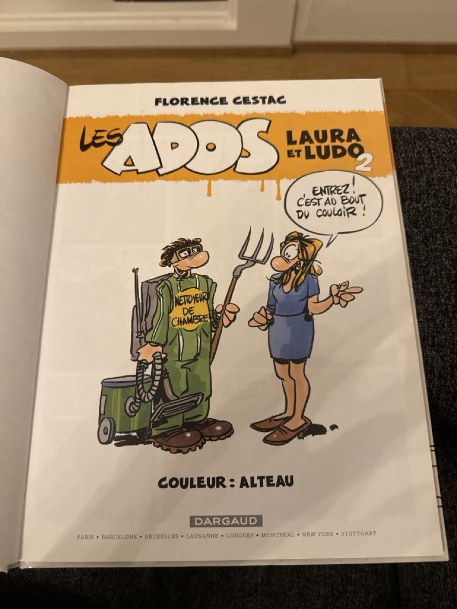 Fumetti: BD LES ADOS - TOME 2 - PREMIÈRE ÉDITION 2007 – Nuovo (secondo la descrizione) da Genève venduto da Emorejac 1