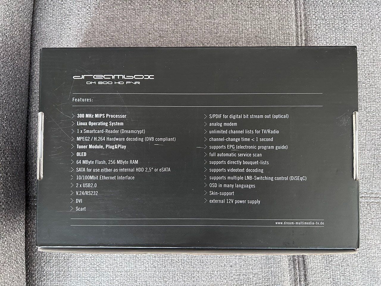 Ricevitori: Dreambox DM 800 HD PVR – Usato da Giubiasco venduto da LorisVale 1