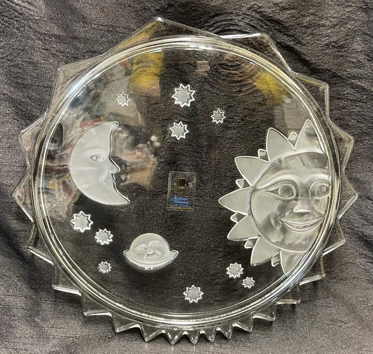 Piatti di portata: WALTHERGLAS/KRISTALLGLASPLATTE / D 34cm – Usato da Oftringen venduto da Vucki