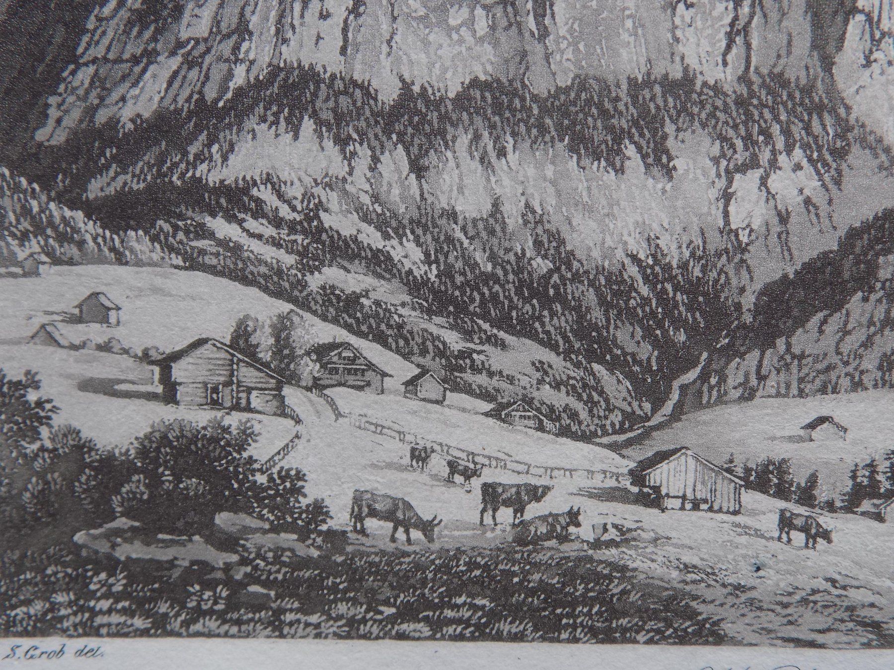 Incisioni: Wildenburg Wildhaus Aquatinta – Usato da Risch venduto da Rischli15 8