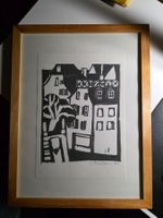 Elisabeth Stalder 1986 Bild Druck Holzschnitt
