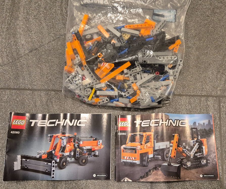 Lego Technic 42060 Strassenbau Fahrzeuge 2in1 | Kaufen auf Ricardo