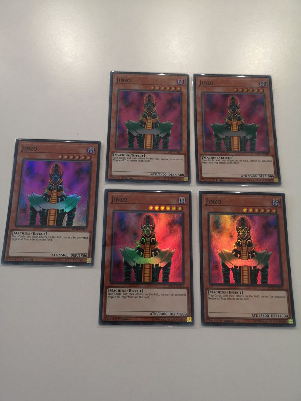 Yugioh Carte collezionabili: Jinzo Super Rare 1.Edition Englisch Mint – Nuovo (secondo la descrizione) da Boswil venduto da ShoppingCenterCity 5