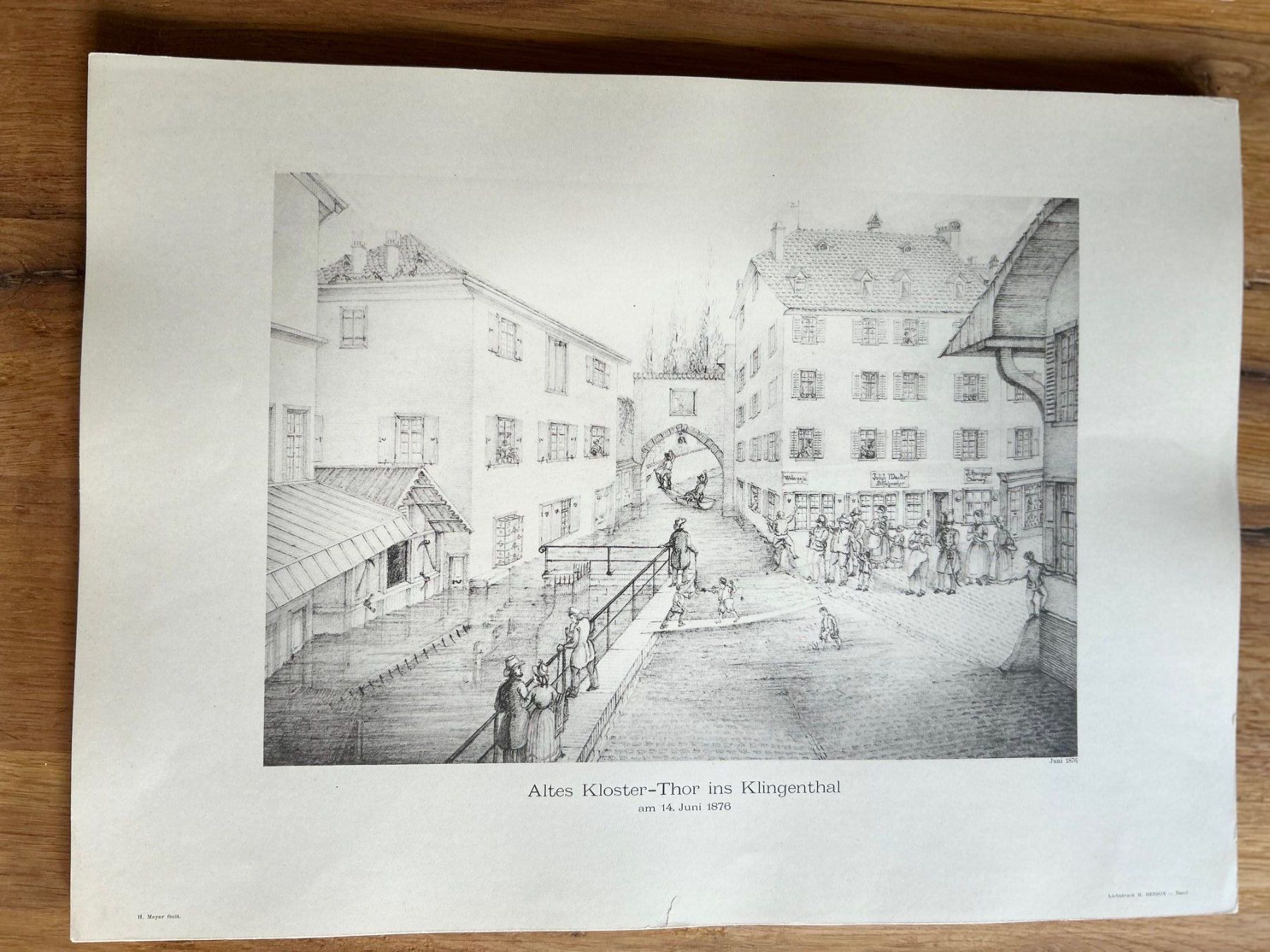 Foto & Immagini: Bilder von Basel, H. Meyer-Kraus – Usato da Binningen venduto da Kilini 3