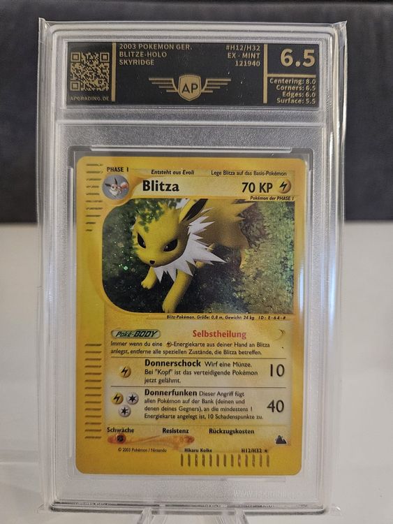 Pokemon Blitza Skyridge AP 6.5 (Gebraucht) in Au SG für CHF 50 – mit ...