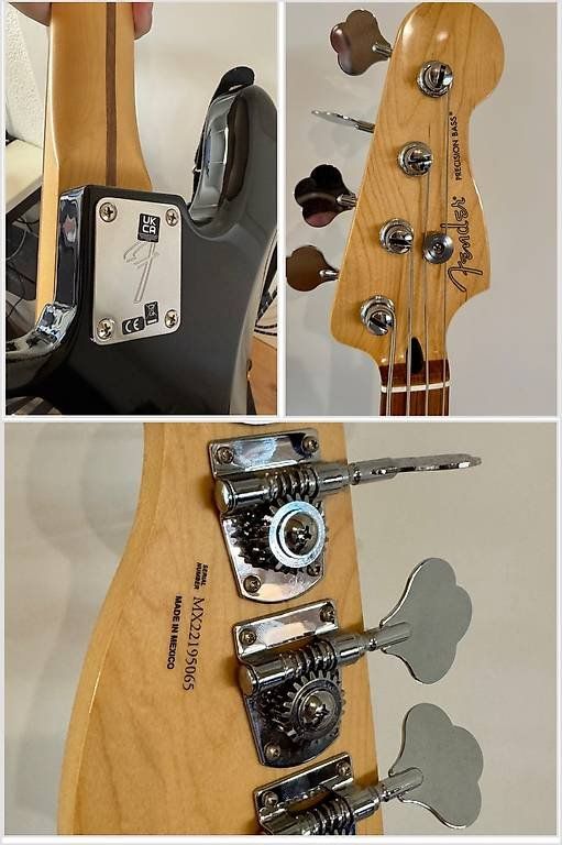Musikinstrumente: Fender Player Precision Bass PF Black – Neu (gemäss Beschreibung) aus Wengi b. Büren von Cobra79 2