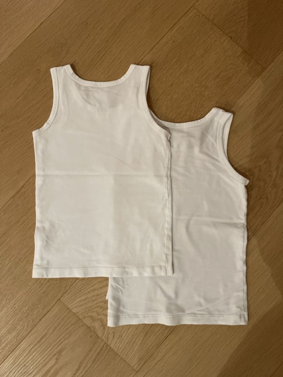 Schiesser Biancheria intima: Schiesser - 2x undershirts - size 104 – Nuovo (secondo la descrizione) da Planken venduto da R4gskL7 2