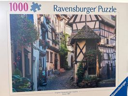 19 /1000 er Puzzle Ravensburger «Elsass»  NEU