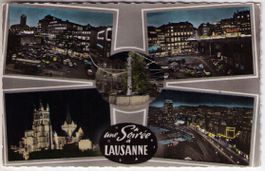 Lausanne 4 Bild AK