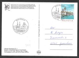 Sonderkarte Nr. 2  S. 1185 NABA Zürich 22.6.-1.7.1984