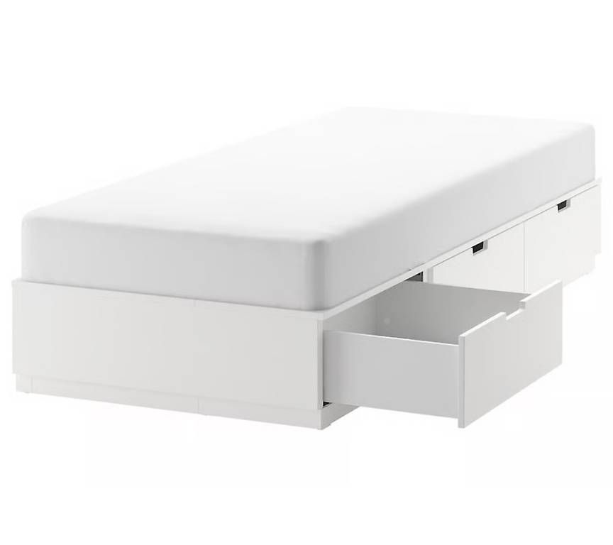 Letti: IKEA Bett mit 3 Schubladen – Usato da Basel venduto da DanWa