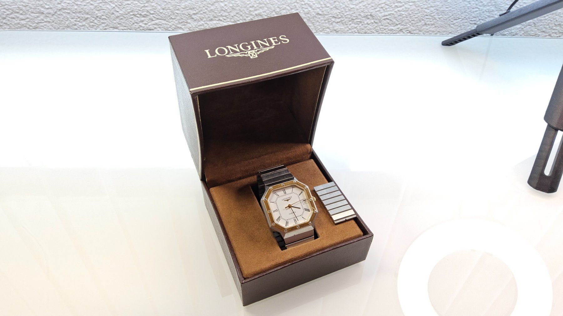 Longines Orologi: Montre Longines vintage avec boîte – Difettoso da Malleray venduto da Frederic24
