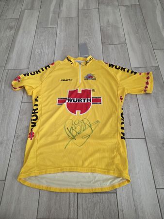 Trikot m Tour de Suisse Unterschrift von Fabian Cancellara