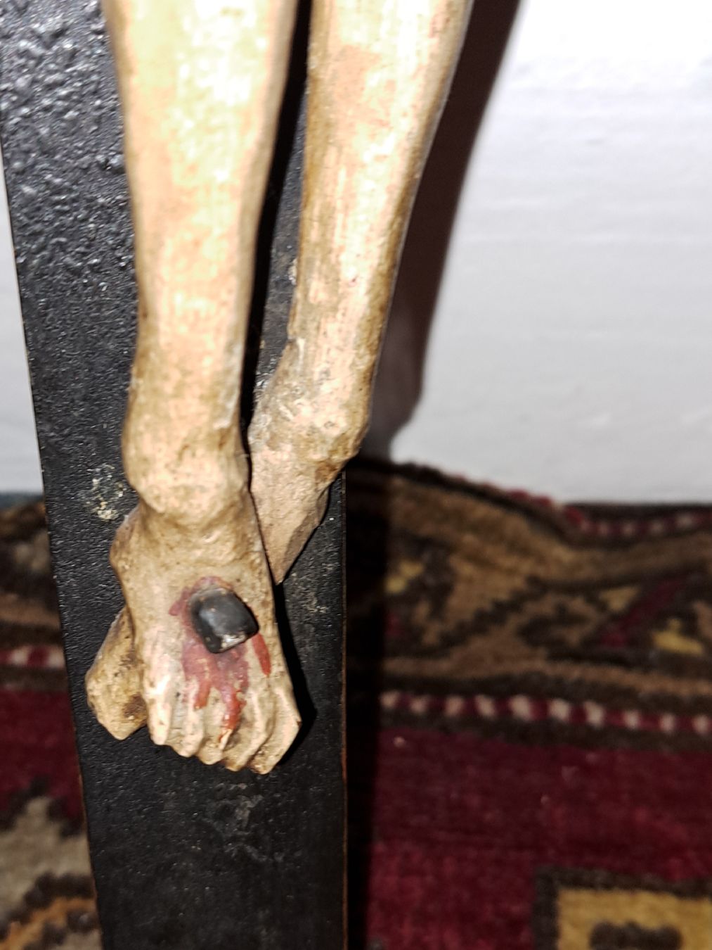 Statuette: Antikes Kruzifix aus Holz – Usato da Kölliken venduto da Upcycling-by-Mc-TAM 2