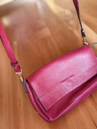 Gianni Chiarini Ledertasche, neuwertig, bordeauxrot 👜