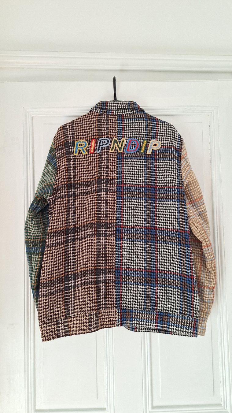 Ripndip Giacche: Veste RIPNDIP Roygbiv Plaid Jacket Multi – Nuovo (secondo la descrizione) da Porrentruy venduto da Ikoss