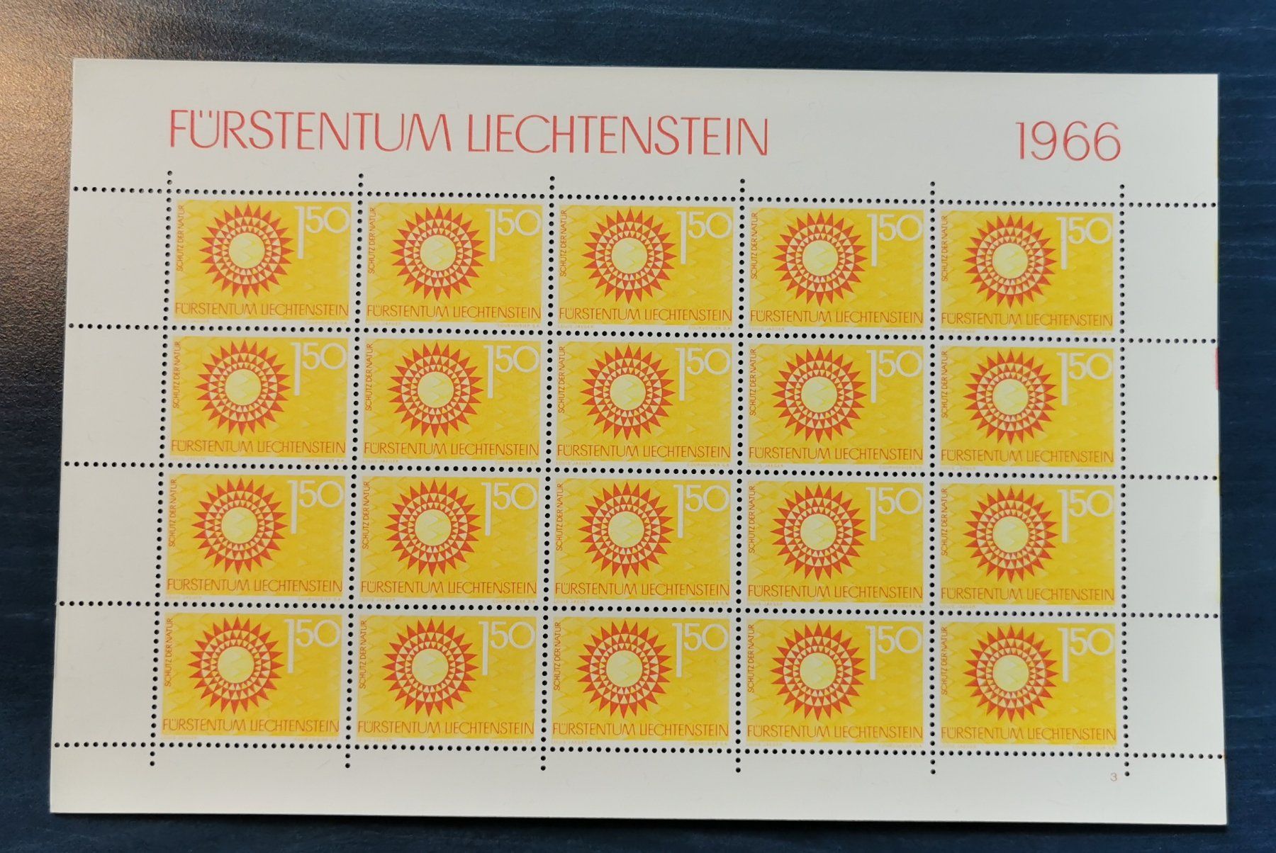 Tutti i francobolli: Liechtenstein 1966* – Nuovo (secondo la descrizione) da Aadorf venduto da Chnorli-Furz