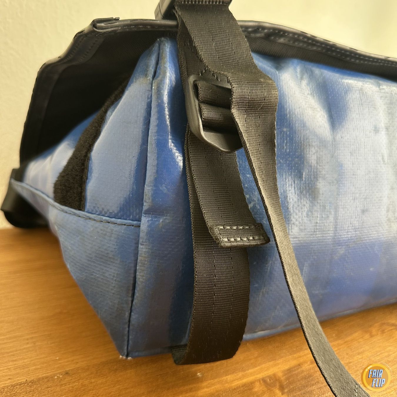 Freitag Borse: Freitag F18 Rex Blau / Weiss – Usato da Luzern venduto da fairflip 3