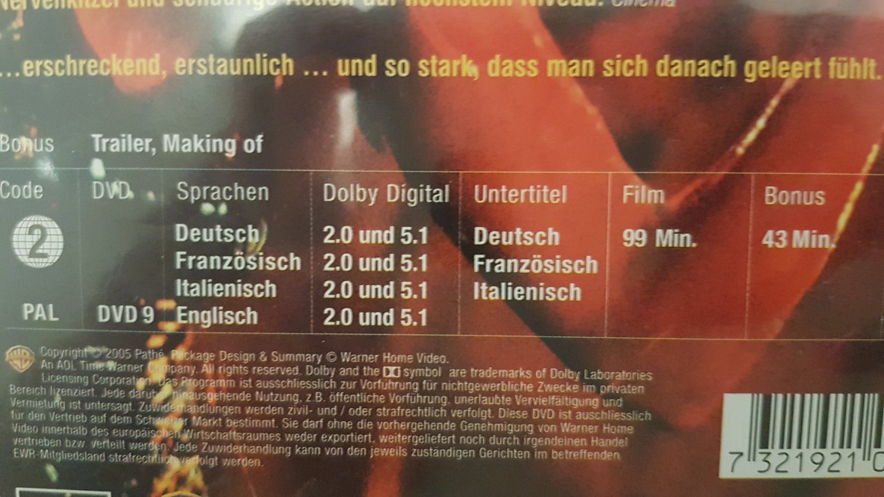 Tutti i DVDs: DVD The Descent – Usato da Oetwil am See venduto da fineli2 1