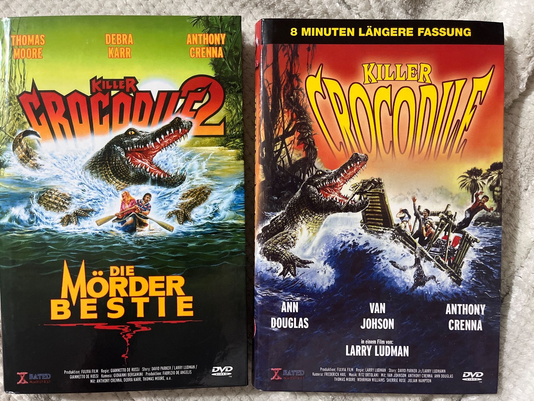 Tutti i DVDs: Killer Crocodile 1 + 2 – Usato da Basel venduto da patku79