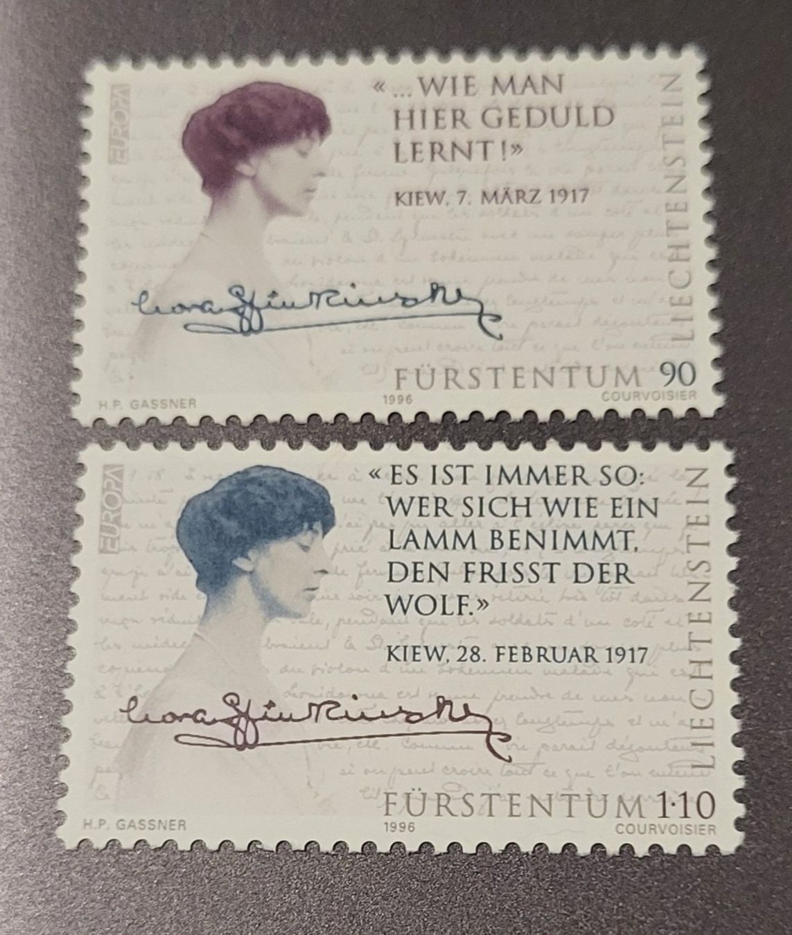 Tutti i francobolli: Europa Cept 1996 briefmarke – Nuovo (secondo la descrizione) da St Gallen venduto da Stampsalshobby