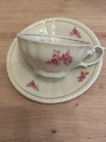 🌸 Romantische Vintage Teetasse mit Unterteller, Top!