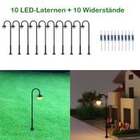 LED-Laterne "Limmattal"  Spur N, 10 Stk.