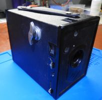 AGFA Box Kamera für for 6x9cm Rollfilm Fixfokus Objektiv