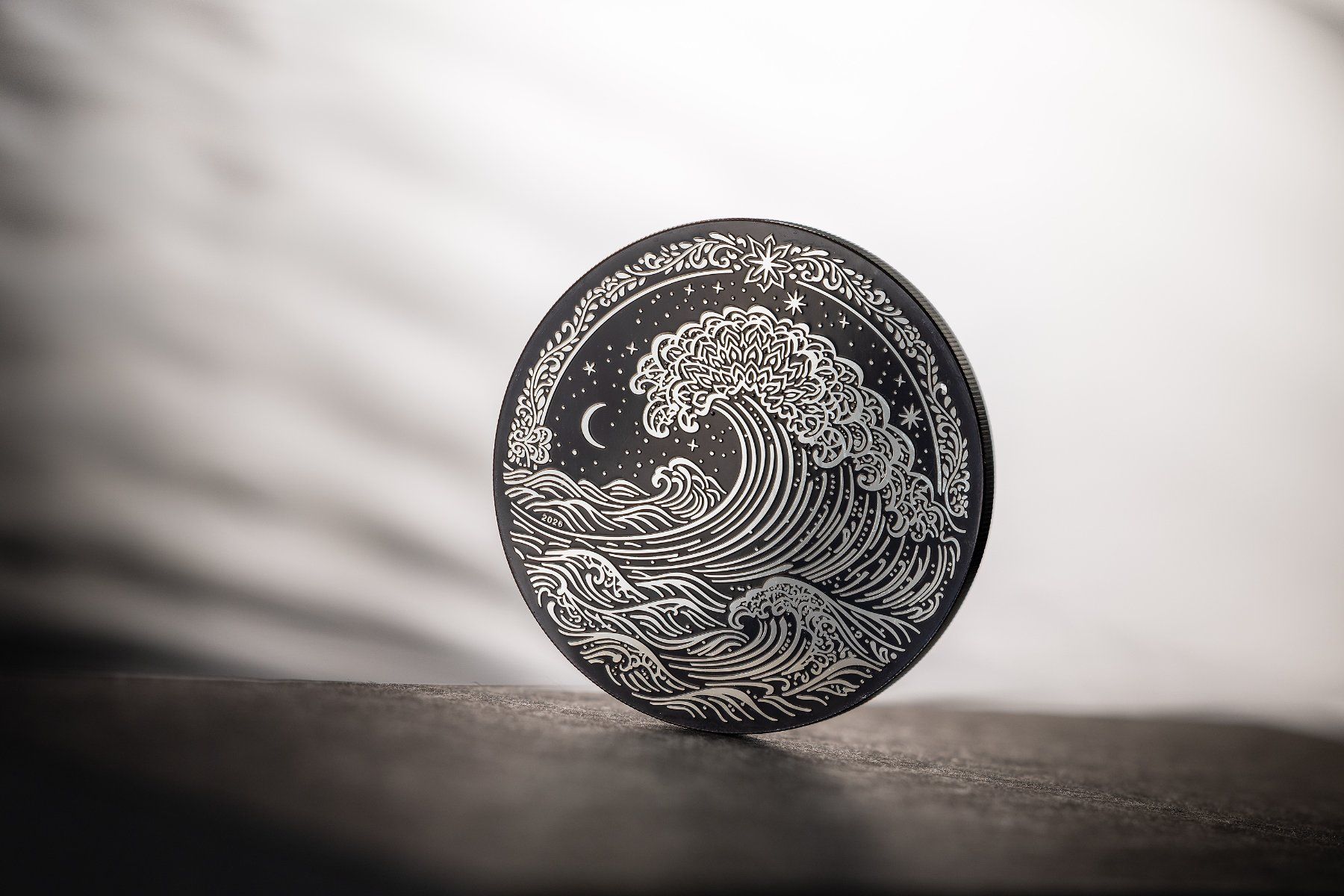 Alle Münzen: Cook Islands Wave 1 Oz 2026 – Neu und originalverpackt aus Liestal von Goldbatzen 2