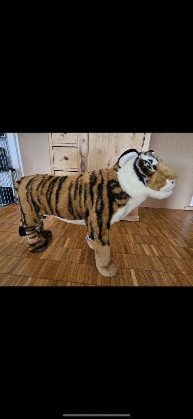 Giocattoli: Grosser Plüsch Tiger – Usato da Meilen venduto da maschentausend