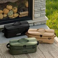 Werkzeug & Camping Tasche 32 cm – Outdoor Organizer schwarz
