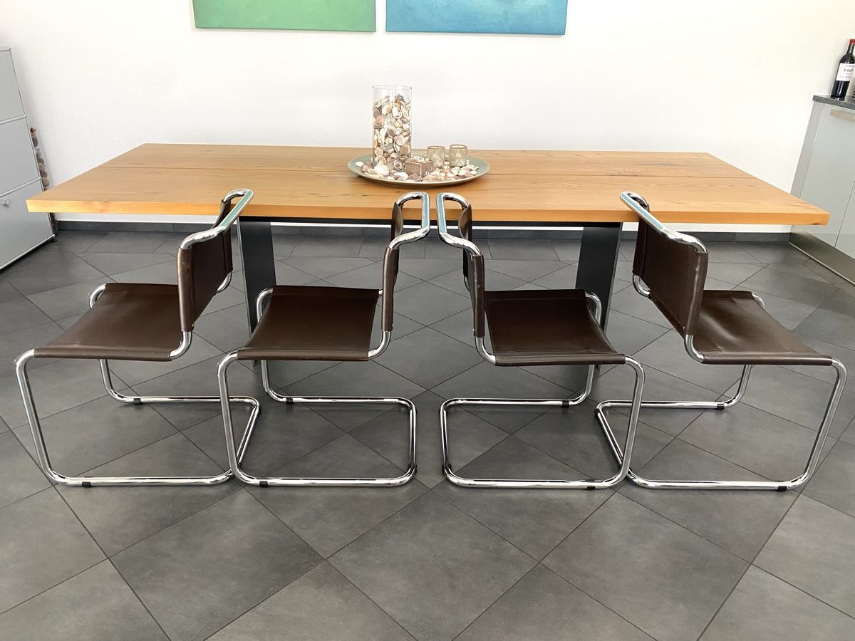 Sedie: Design Freischwinger Stühle Chairs Steelline – Usato da Olten venduto da sportwelt 2