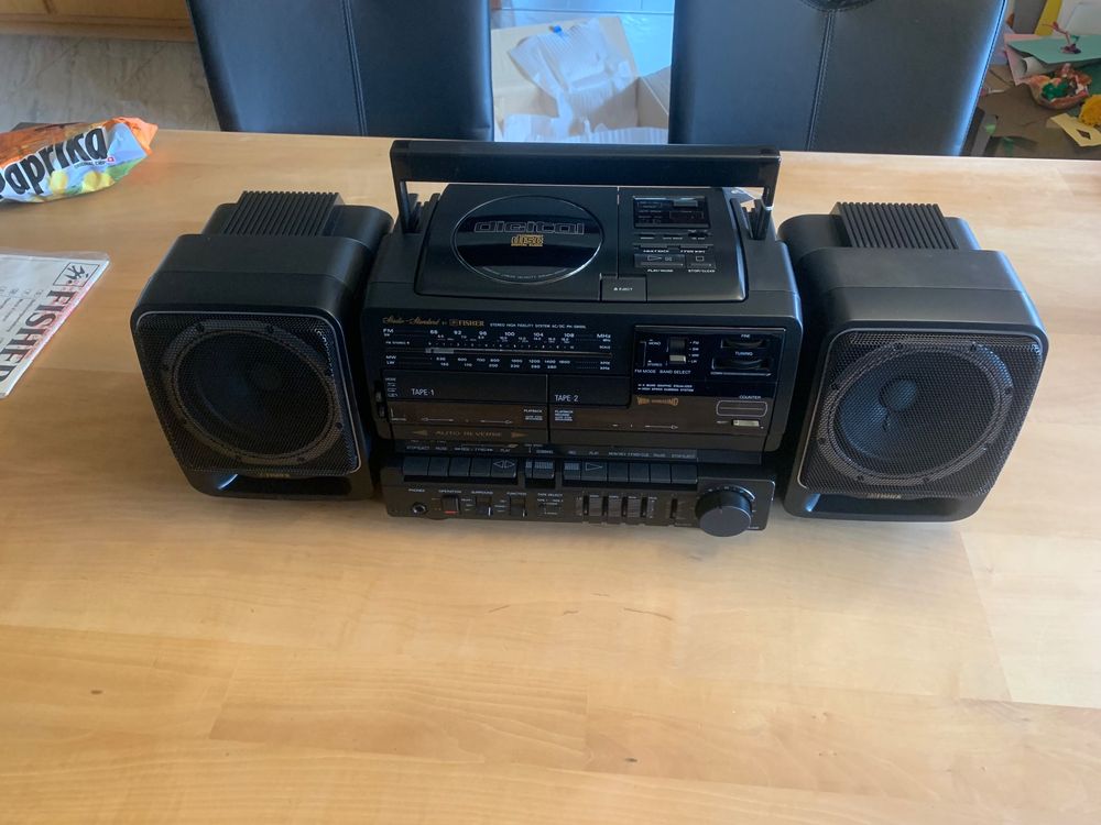 BOOMBOX GHETTOBLASTER SCHNEIDER TR 6857/19 EUR 150