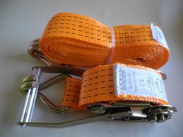 Spanngurt/Spannset mit Haken 5 T x  6 M