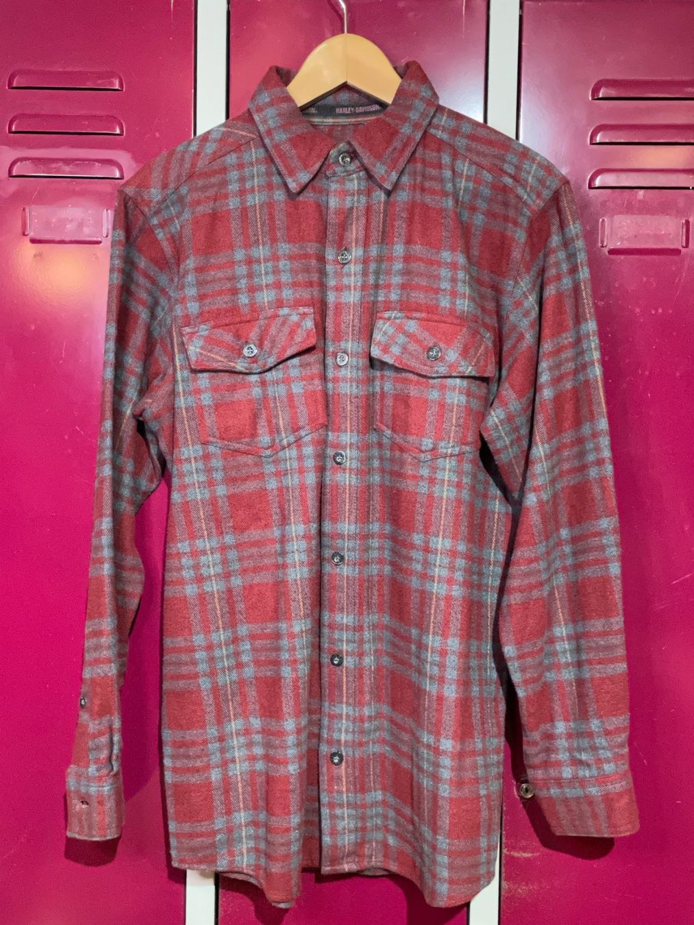 Harley-Davidson Camicie: HARLEY DAVIDSON FLANNEL SHIRT SZ: S – Usato da Cortaillod venduto da Stay_Alive_vintage