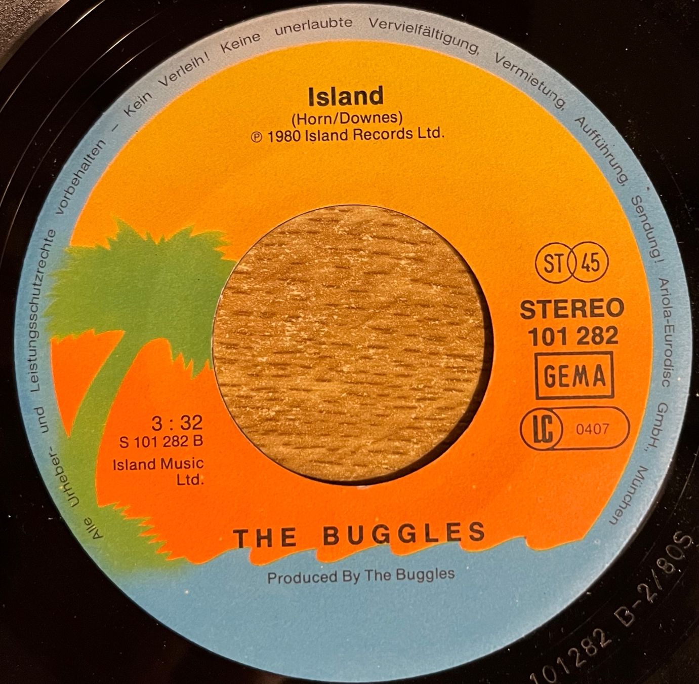 Vinyles: BUGGLES - THE PLASTIC AGE – D'occasion à Bussigny par vinyl-pas-cher 3