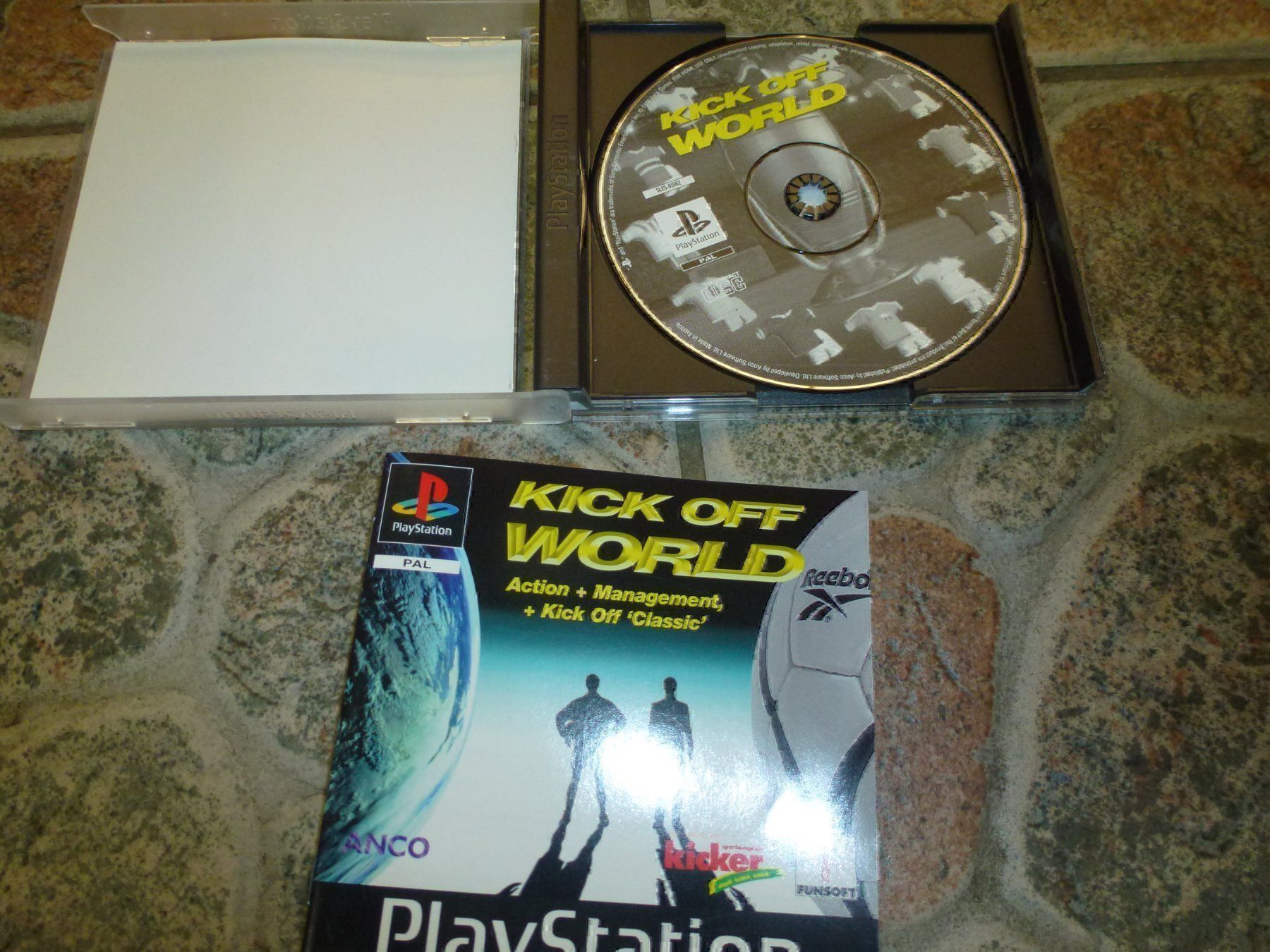 Giochi: Kick off World (PS1) – Usato da Olten venduto da Disc-Ausverkauf 1