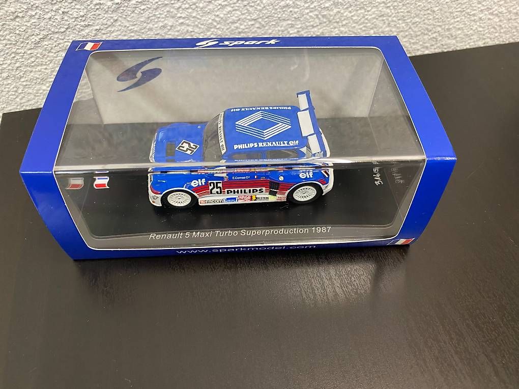 Spark Modellini d'auto: Renault 5 Maxi Turbo - Spark 1:43 – Nuovo e nell'imballaggio originale da Niederhasli venduto da Yotanke50