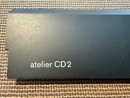 Braun atelier CD2 CD-Player Rückblende