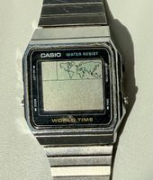 Casio A300U Module 643 Vintage World Time